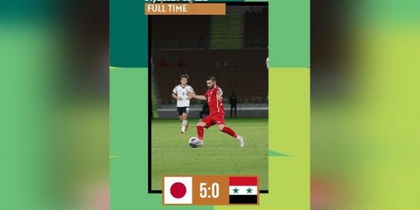 منتخب سورية الأول لكرة القدم يخسر أمام نظيره الياباني بتصفيات كأس العالم وآسيا