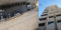 وفاة امرأة إثر سقوطها من الطابق الثامن في مشروع دمر بدمشق