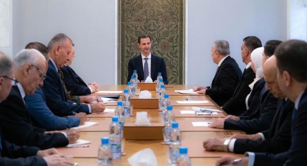 سلطان عمان في اتصال مع الرئيس الأسد: سنقف مع سورية في كل ما يلزم لتخطي هذه المحنة