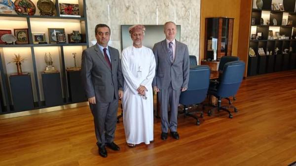 السفير السوري في سلطنة عمان يلتقي رئيس جهاز الاستثمار العُماني لبحث علاقات التعاون