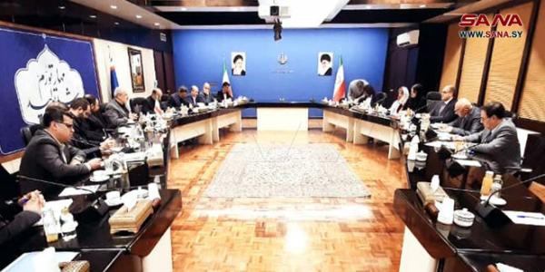 الوزير الخليل يبحث في طهران تطوير الشراكات الاقتصادية والتجارية بين سورية وإيران