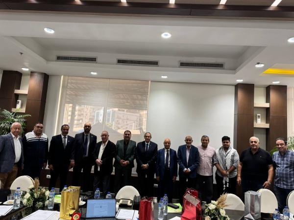 الاتحاد العام لنقابات العمال يشارك باجتماع مجلس إدارة الاتحاد العربي الرياضي بالقاهرة
