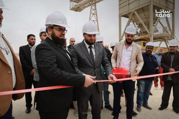 بعد توقف 10 سنوات.. معمل الفوسفات بحمص يعود للعمل بطاقة 1.2 مليون طن سنوياً