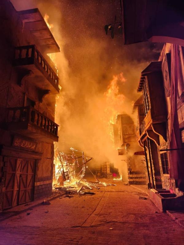 (غولدن لاين): حريق (النويلاتي) مفتعل لكننا سنتابع العمل بإرادة أقوى 