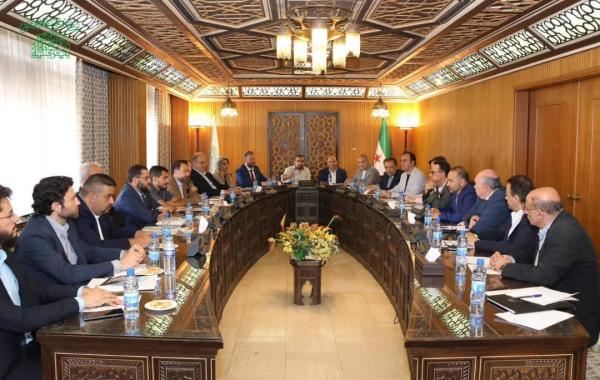 غرفة تجارة دمشق تبحث مع وفد منظمة التحالف السوري الأمريكي للسلام (SAAPP) سبل دعم الاستثمار في سوريا 