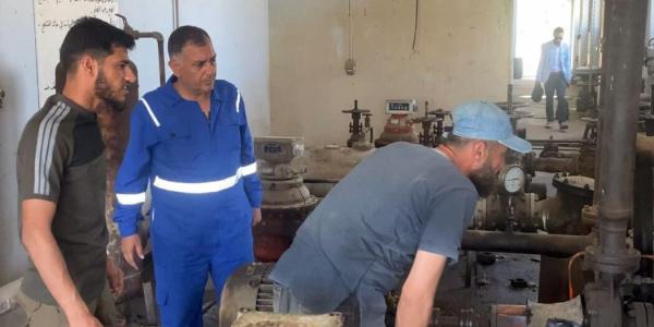 استئناف ضخ المشتقات النفطية باتجاه ريف بانياس واللاذقية وحمص بعد توقفها عدة عقود