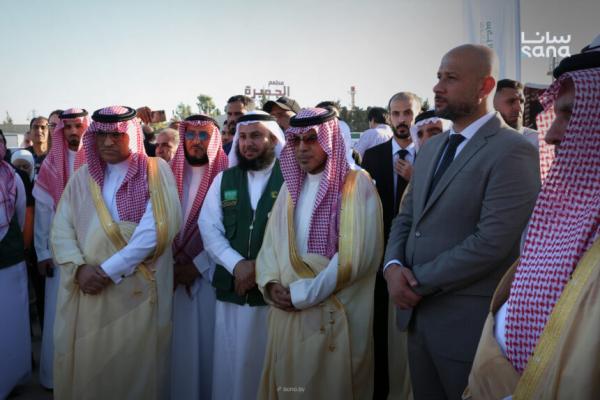 وزارة الطوارئ السورية تتسلّم من الوفد السعودي مساعدات إغاثية شاملة
