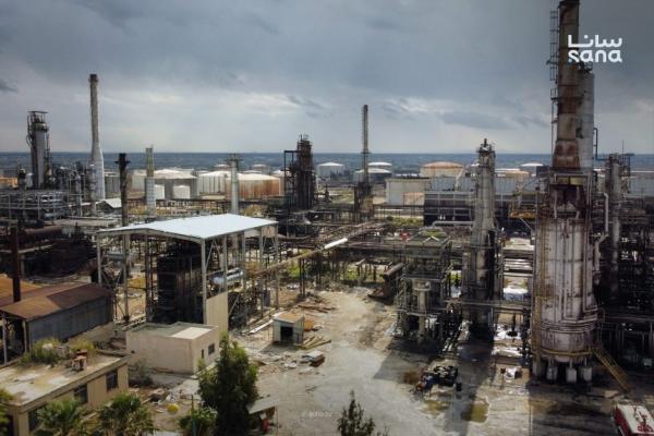 مصفاة حمص تواصل عملها