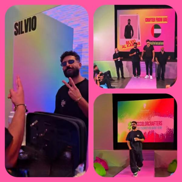 شركة Schwarzkopf العالمية تختار مجدداً "سيلڤيو القصاب" ممثلاً وحيداً عن الحلاقة الرجالية في GCC COLOR CRAFTERS 
