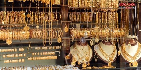 الذهب ينخفض في السوق المحلية 7 آلاف ليرة