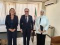 رئيس  اتحاد غرف الصناعة السورية ومنظمة العمل الدولية ‏يبحثان توسيع برامج التدريب ‏