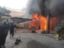 حريق في دمشق، والأضرار مادية