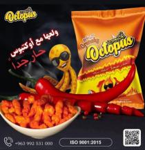 أوكتبوس Octopus منتج جديد لشركة شموط فودز في الأسواق 